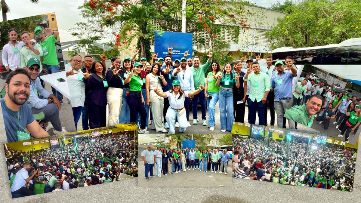 ¡Todo un éxito! Juventud de La Altagracia impone su fuerza en el multitudinario evento nacional de la Fuerza del Pueblo en el Club San Carlos